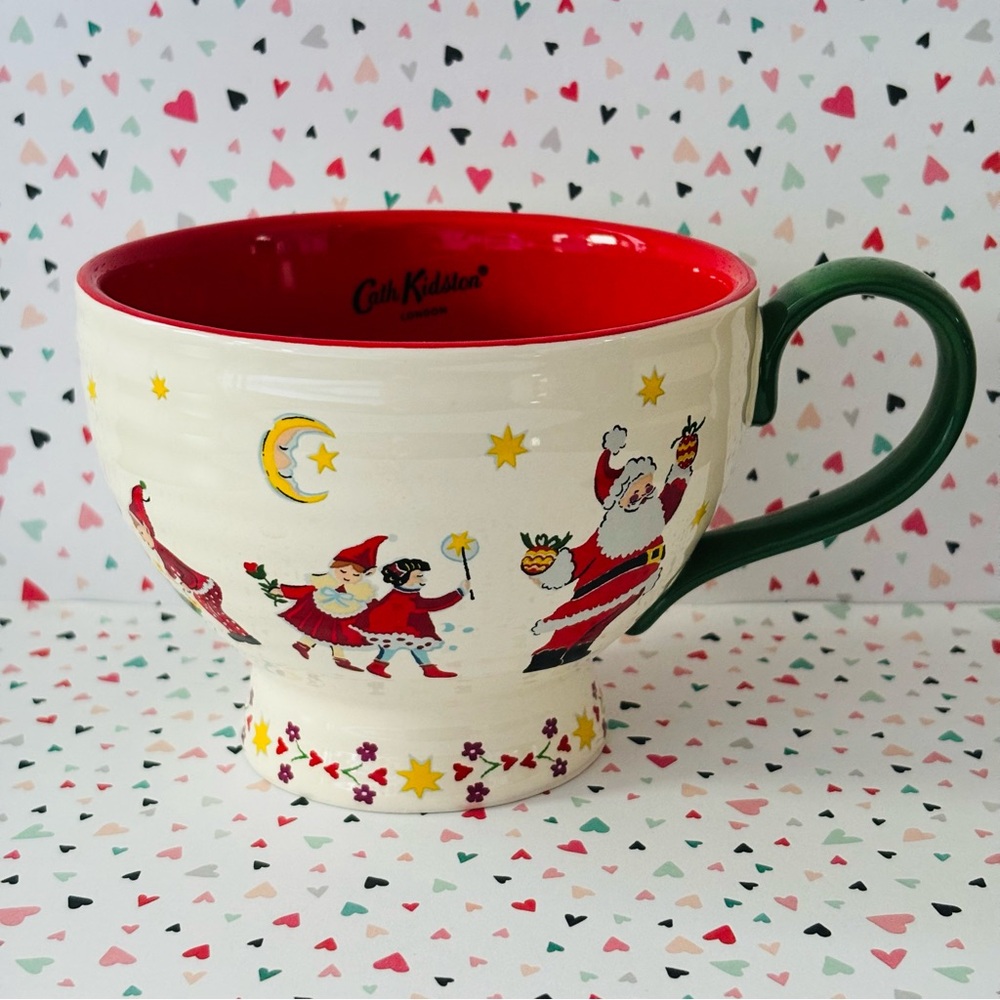 Cath Kidston‎ Christmas Hug Mug Holiday 11.5FL OZ NEW
